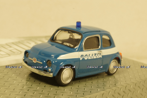 Fiat 500 Polizia Mondo Motors 1:43