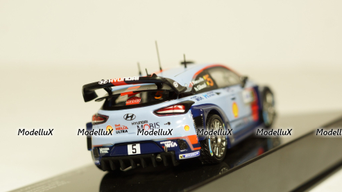 Hyundai i20 Coupe WRC #5 Winner Rallye Tour de Corse 2017 Neuville/Gilsoul, IXO 1:43
