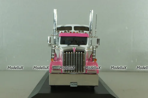 Kenworth W900 6x4 1998, pink, Truck Tuning Collection #15, Hachette 1:43