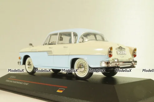 Sachsenring P240 1958, light blue/white, IST011, IST 1:43