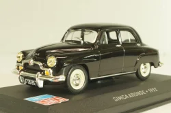 Simca Aronde 1952, black, LBAS058, Les Belles Annees Simca #58, Altaya 1:43