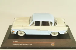 Sachsenring P240 1958, light blue/white, IST011, IST 1:43