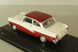 Ford Taunus 17M (P2) white/red, WB190, WhiteBox 1:43