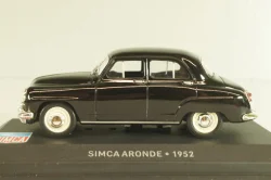 Simca Aronde 1952, black, LBAS058, Les Belles Annees Simca #58, Altaya 1:43