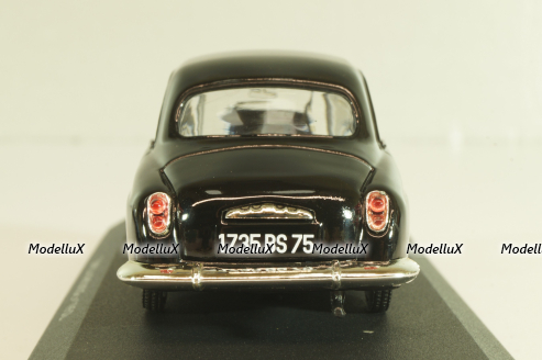 Simca Aronde 1952, black, LBAS058, Les Belles Annees Simca #58, Altaya 1:43