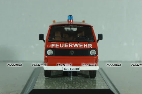 Volkswagen T3b Feuerwehr, red, 13052, Premium Classixxs 1:43 