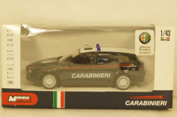 Alfa Romeo 159 Carabinieri,  MM53012   Mondo Motors 1:43 