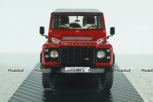 Land Rover Defender 90 works v8 70th edition  2017 red, ALM410215, Almost Real 1:43