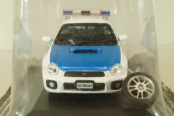 Subaru Impreza Police Estonia 2002, white/blue, Cararama 1:43 Уценка!