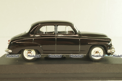 Simca Aronde 1952, black, LBAS058, Les Belles Annees Simca #58, Altaya 1:43