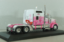 Kenworth W900 6x4 1998, pink, Truck Tuning Collection #15, Hachette 1:43