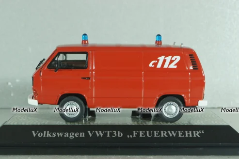 Volkswagen T3b Feuerwehr, red, 13052, Premium Classixxs 1:43 