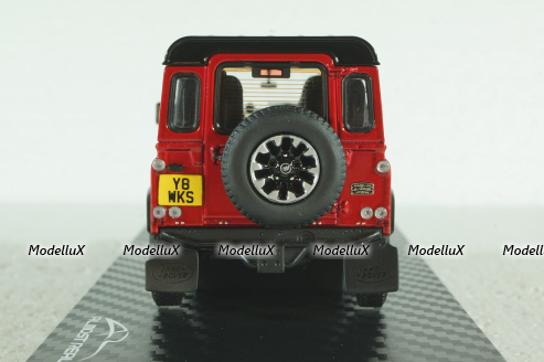 Land Rover Defender 90 works v8 70th edition  2017 red, ALM410215, Almost Real 1:43