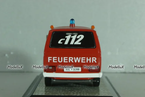 Volkswagen T3b Feuerwehr, red, 13052, Premium Classixxs 1:43 