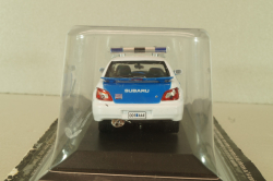 Subaru Impreza Police Estonia 2002, white/blue, Cararama 1:43 Уценка!