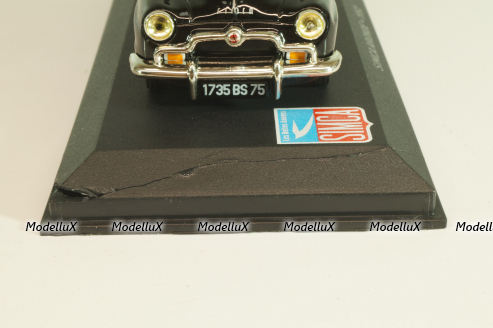 Simca Aronde 1952, black, LBAS058, Les Belles Annees Simca #58, Altaya 1:43
