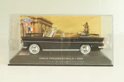 Simca Presidentielle 1959, black, LBAS016, Les Belles Annees Simca #16, Altaya 1:43