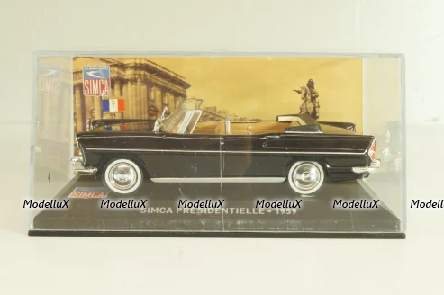 Simca Presidentielle 1959, black, LBAS016, Les Belles Annees Simca #16, Altaya 1:43
