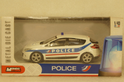 Renault  Megane Police MM53138 Mondo Motors 1:43 