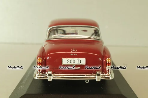 Mercedes-Benz 300 D Limousine (W189) 1957, red, 147358, WhiteBox 1:43