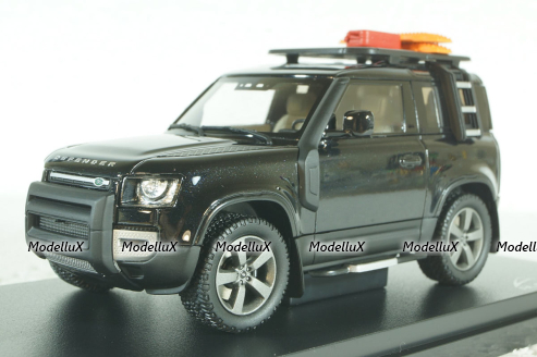 Land Rover Defender 90, 2020, Santorini Black, ALM410708, Almost Real 1:43