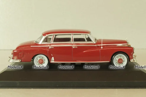 Mercedes-Benz 300 D Limousine (W189) 1957, red, 147358, WhiteBox 1:43