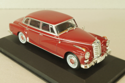 Mercedes-Benz 300 D Limousine (W189) 1957, red, 147358, WhiteBox 1:43