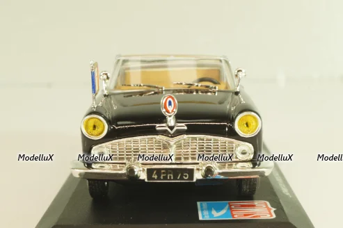 Simca Presidentielle 1959, black, LBAS016, Les Belles Annees Simca #16, Altaya 1:43