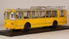 ЗИУ-9 Троллейбус, желтый, Probe43 1:43