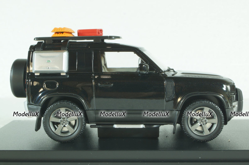 Land Rover Defender 90, 2020, Santorini Black, ALM410708, Almost Real 1:43