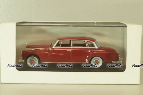 Mercedes-Benz 300 D Limousine (W189) 1957, red, 147358, WhiteBox 1:43