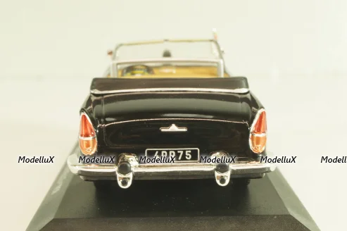 Simca Presidentielle 1959, black, LBAS016, Les Belles Annees Simca #16, Altaya 1:43