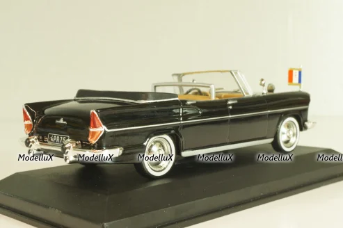Simca Presidentielle 1959, black, LBAS016, Les Belles Annees Simca #16, Altaya 1:43