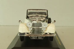 Alvis 4.3 Litre Drophead Convertible 1938, white/black, MUS065, IXOMuseum 1:43