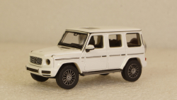 Mercedes W463 G-Klasse 2018 designo diamant white , 870037402, Minichamps 1:87
