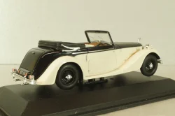Alvis 4.3 Litre Drophead Convertible 1938, white/black, MUS065, IXOMuseum 1:43