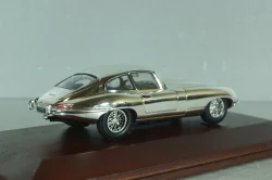 Jaguar E-Type 1961, chrome, Atlas 1:43