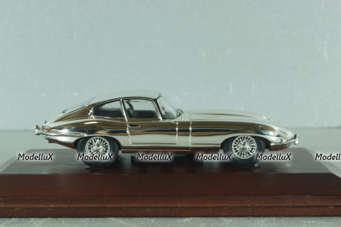 Jaguar E-Type 1961, chrome, Atlas 1:43