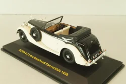 Alvis 4.3 Litre Drophead Convertible 1938, white/black, MUS065, IXOMuseum 1:43