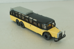 Mercedes O 10000 bus, yellow/black, 003805, Brekina 1:87