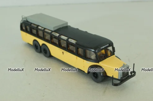 Mercedes O 10000 bus, yellow/black, 003805, Brekina 1:87