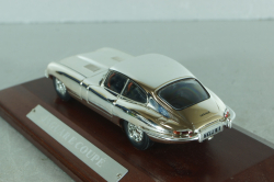 Jaguar E-Type 1961, chrome, Atlas 1:43