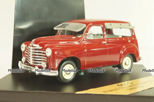 Renault Colorale Savane 1959, dark red, 067C, Vitesse 1:43