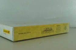 Mercedes O 317K bus, yellow"Jagermeister" + Mercedes O 317K bus, dark red, 006764, Brekina 1:87