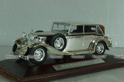 Maybach Zeppelin DS7 1928, chrome, 7687102, Atlas 1:43