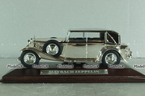 Maybach Zeppelin DS7 1928, chrome, 7687102, Atlas 1:43