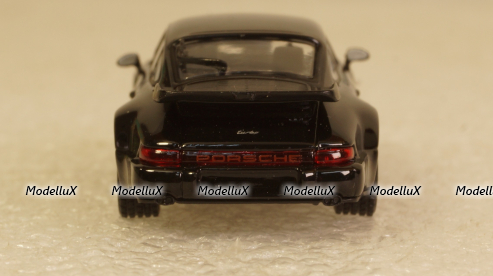 Porsche 911 Turbo 1990 black, 870069104, Minichamps 1:87