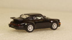 Porsche 911 Turbo 1990 black, 870069104, Minichamps 1:87