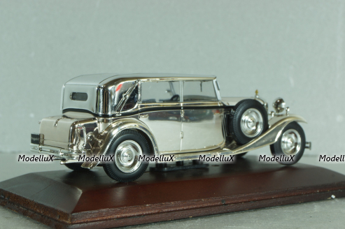 Maybach Zeppelin DS7 1928, chrome, 7687102, Atlas 1:43