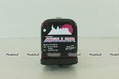 Neoplan Cityliner 3a "Müller" 1988, black, 3122, Rietze 1:87